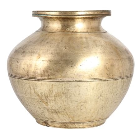 Indian Traditional Brass Gangajal Water Pot