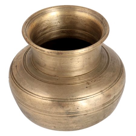 Spiritual Vintage Kalash or Water Pot made of Brass