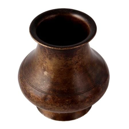 Indian Vintage Holy Water Pot in Antique Finish