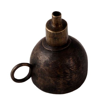 Elegant Black Finish Oil Lamp for Decoration