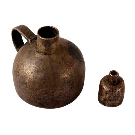 Antique Brass Kerosene Lamp for Home Decor