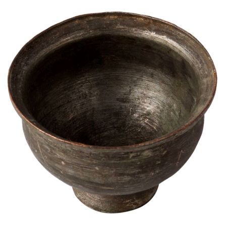 Vintage Copper Utensil Pot for Decoration