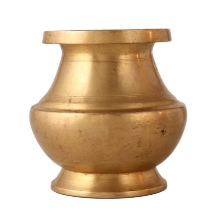 Brass Holy Water Pot in South Indian Art
