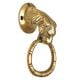Handmade Tiger Head Brass Ring Door Knocker