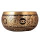 Handcrafted Large Tibetan Singing Bowl with Wooden Stick
