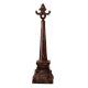 Vintage Brass Decorated Art Pillar Stand