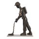 English Art Vintage Brass Soldier