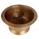Brass Vintage Pot with Stand for Planting