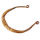 Vintage Copper Gold Glided Hasli Necklace