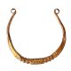 Vintage Copper Gold Glided Hasli Necklace