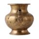 Brass Pooja Karva Pot In Antique Finish