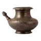 Brass Ribbed Holy Pot With Stout