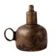Vintage Kerosene Lamp in Brown Coating