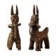 Brass Tribal Horse Statue In pair