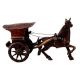 Buy Handcrafted brass statues Of Tonga Or Horse Cart
