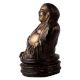 Brass Laughing Buddha Statue in Antique Finish