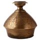 Vintage Brass Hookah Base for Home Decor