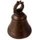 Antique Brass Temple Bell for Home Decor