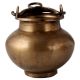 Vintage Brass Water Pot with Handle
