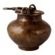Indian Brass Water Pot in Antique Finish