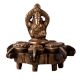 Ganesha Carved KumKum Or Tikka Box