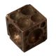 Brass Dice Shaped Jewellery Making Moulds