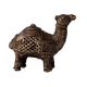 Small Brass Camel Statue in Tribal Art