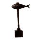 Brass Fish Candle Stand in Tribal Art