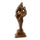 Brass Vira Ganapati or Ganesha Statue