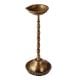 Traditional Brass Aarti Lamp with a Long Neck