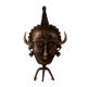 Brass Tribal Art Hook with Face Figurine