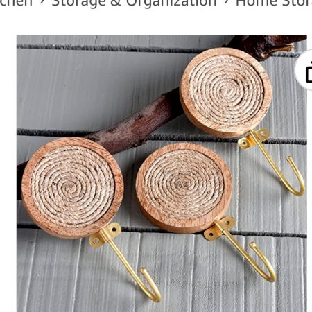 Indianshelf pack of 3 hook