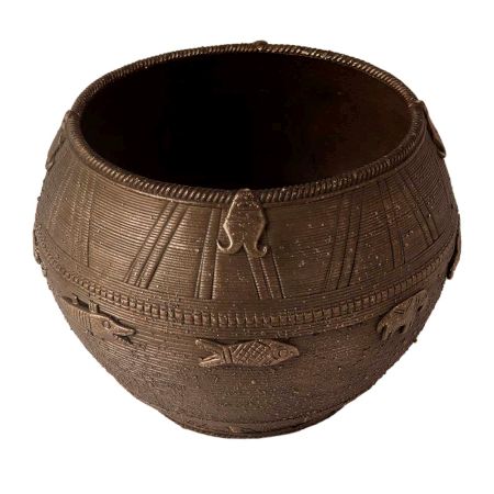 Indian Vintage Rice Measurement or Mana Bowl