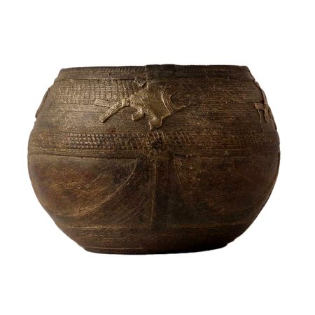 Brass Rice Measuring or Mana Bowl for Home Decor