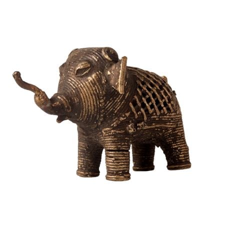 Brass Elephant Statue for Decoration