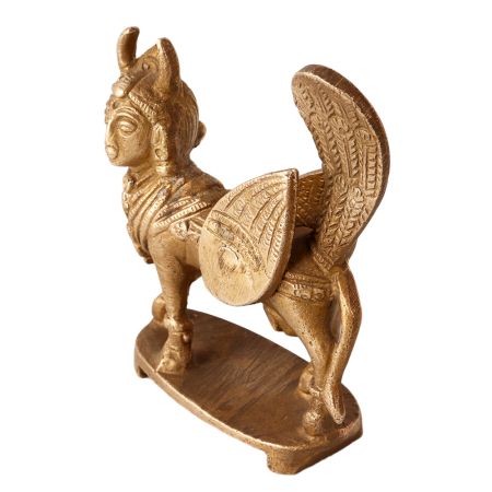 Famous Statue Of Auspicious Brass Kamadhenu