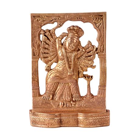 Saptashrungi Hindu goddess World Famous Brass Statue