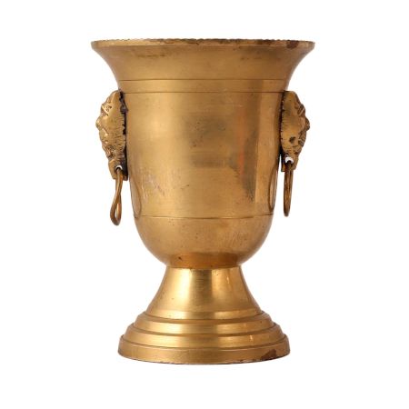 Handmade Brass Flower Pot for Decor