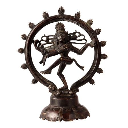 Handmade Brass Nataraja Statue from South India
