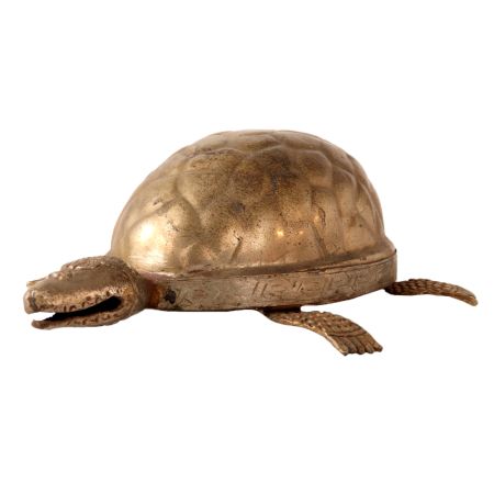Brass Turtle Statue Or Idol