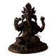 Black Napalese God's Statue Art Of Lord Ganesha