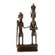 Brass Showpiece Of Dhokra Art Tribal Couple