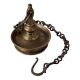 Hanging Brass Oil Lamp