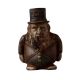 Brass Transvaal Money Box Human Sculpture