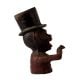 The Jolly Boy Bank Brass Bust Statue