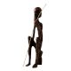 Brass Masai Old Man Decorative Statue
