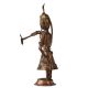 Brass Metal Musician Dancer Figurine Statues