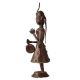 Brass Metal Musician Statues Art