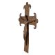 Lord Jesus Christ on Cross Brass Statue