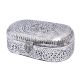 Carved Â Silver-Plated Keepsake Box